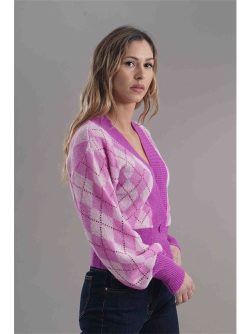 Cardigan in misto lana Try Me | 5046PINK